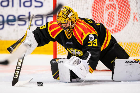 Brynäs målvakt Samuel Ersson