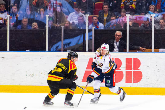 Brynäs Daniel Mannberg och Djurgårdens Manuel Ågren