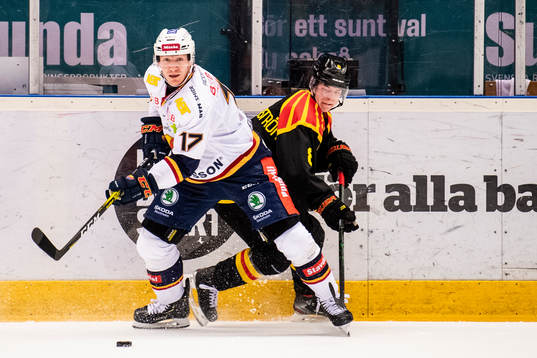 Djurgårdens Henrik Eriksson och Brynäs Victor Söderström
