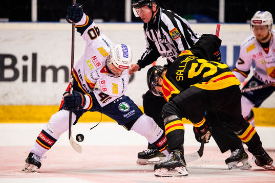 Djurgårdens Jacob Josefson och Brynäs Tomi Sallinen