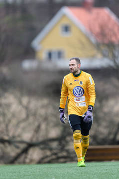 Lindomes målvakt John Alvbåge