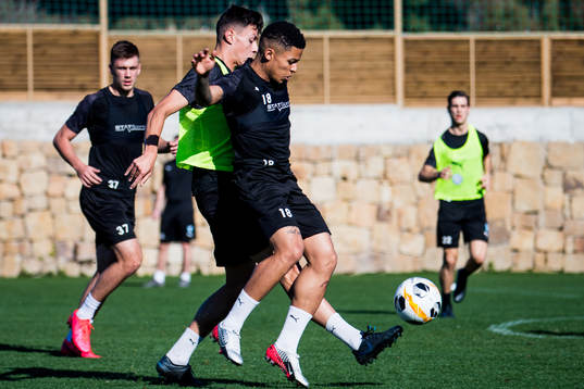Romain Gall och Anel Ahmedhodzic