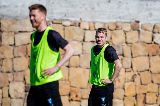 Anders Christiansen och Oscar Lewicki
