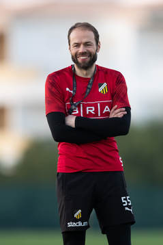 Häckens tränare Andreas Alm