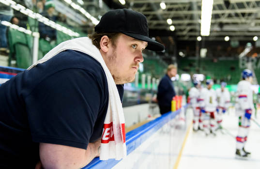 Oskarshamns Materialförvaltare Philip Törmänen