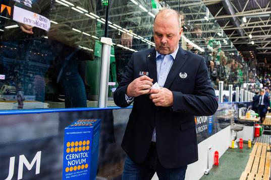 Oskarshamns tränare Per-Erik Johnsson deppar