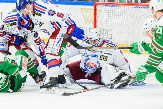 Oskarshamns målvakt Fredrik Pettersson-Wentzel