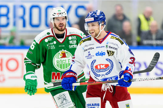Rögles Eric Gelinas och Oskarshamns Markus Modigs