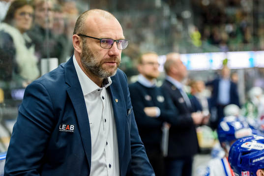 Oskarshamns assisterande tränare Fredrik Hallberg