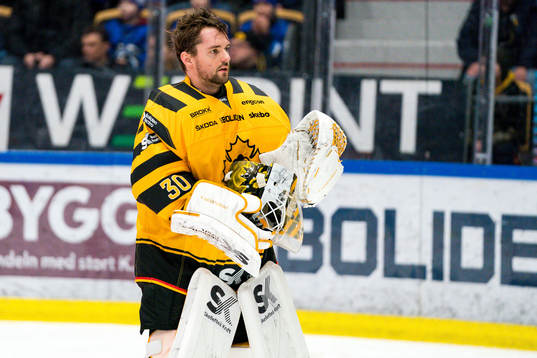 Skellefteås målvakt Gustaf Lindvall