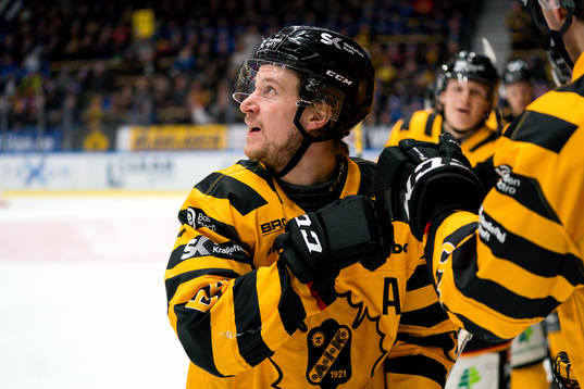 Skellefteås Jonathan Pudas jublar