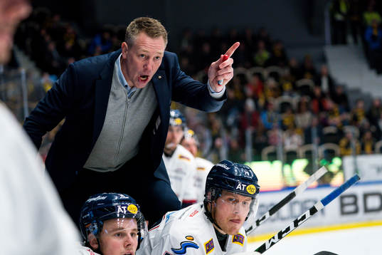 Linköping assisterande tränare Johan Åkerman