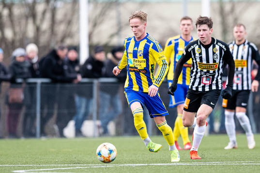 Eskilsminnes Alexander Engholm och Landskronas Filip Olsson