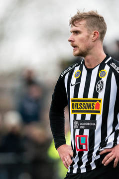 Landskronas Linus Olsson deppar