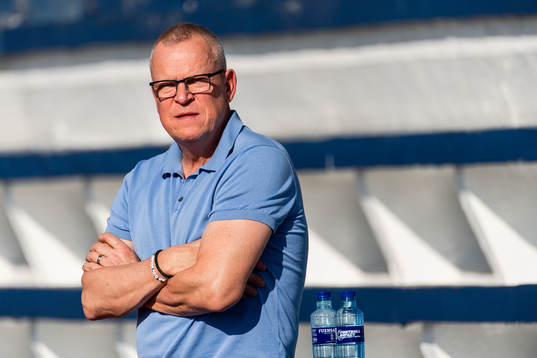 Janne Andersson, head coach of Sweden