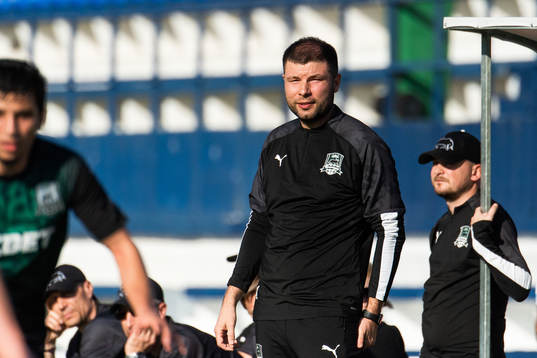 Sergey Matveev, head coach of Krasnodar