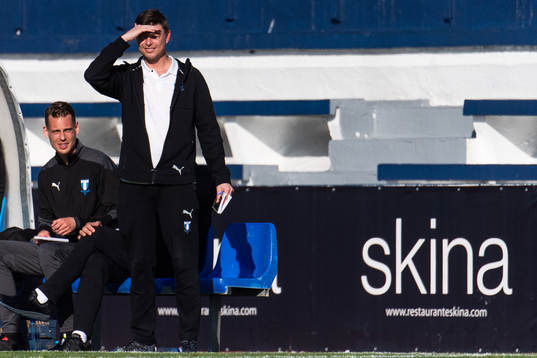 Jon Dahl Tomasson, head coach of Malmö FF