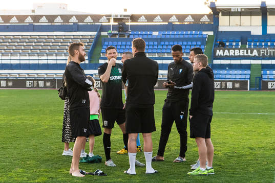 Rasmus Bengtsson, goalkeeper Johan Dahlin, Isaac Kiese