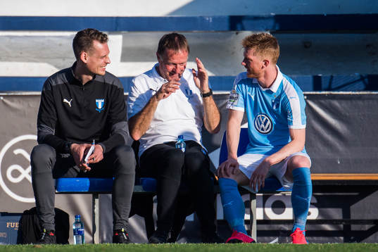 Assistant coaches Daniel Bäckström and Remy Reijnierse