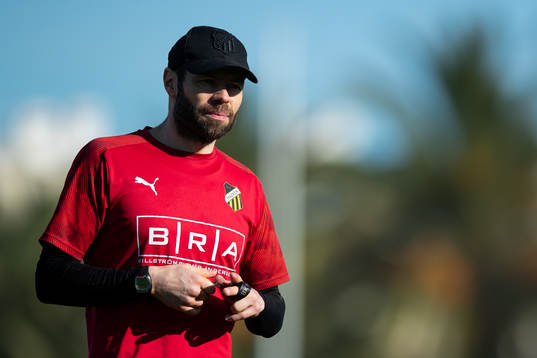 Häckens tränare Andreas Alm