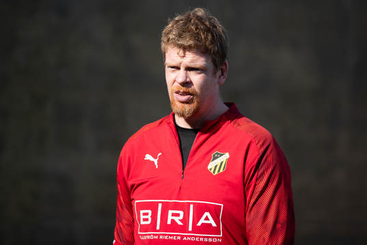 Häckens målvaktstränare Christoffer Källqvist