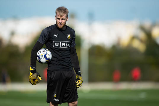 Häckens målvakt Peter Abrahamsson
