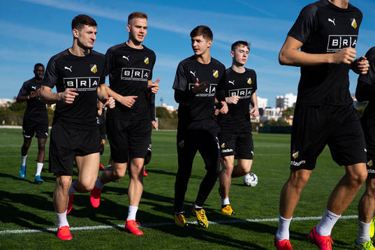 Häckens Adnan Maric, Jasse Touminen och Leo Bengtsson