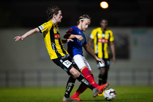 Häckens Erik Friberg och Vålerengas Bård Finne