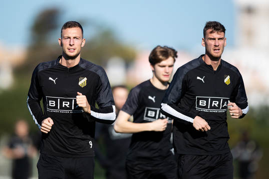 Häckens Gustaf Nilsson och Johan Hammar