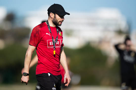 Häckens tränare Andreas Alm