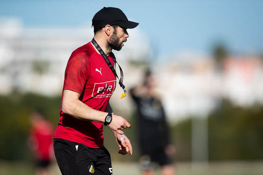 Häckens tränare Andreas Alm