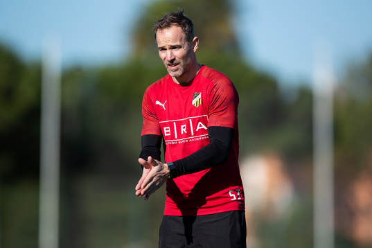Häckens assisterande tränare Christian Lundström