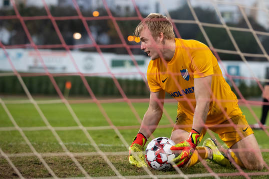 Goalkeeper Isak Pettersson of Norrköping