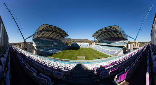 General view of Estadio Algarve