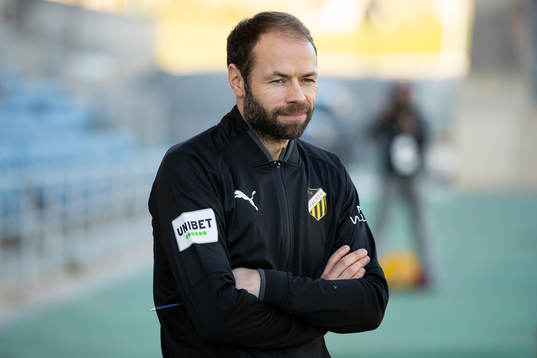 Head coach Andreas Alm of Häcken