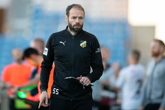 Head coach Andreas Alm of Häcken
