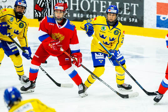 Sveriges Fanny Rask och Rysslands Diana Kanayeva