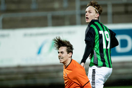 GAIS Julius Johansson mot Trollhättans Sean Conaboy