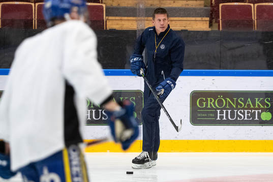 Leksands tränare Ulf Samuelsson