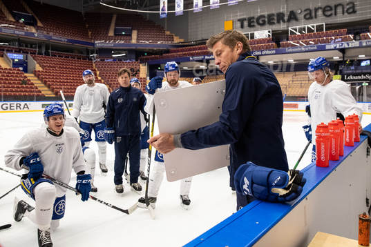 Leksands tränare Ulf Samuelsson