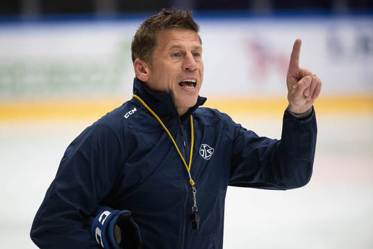 Leksands tränare Ulf Samuelsson