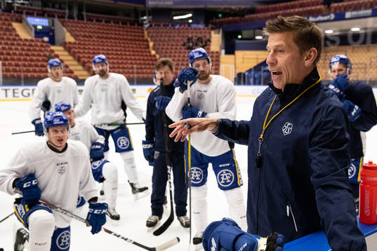 Leksands tränare Ulf Samuelsson