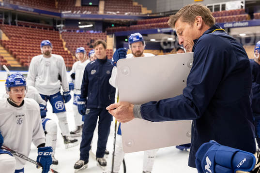 Leksands tränare Ulf Samuelsson