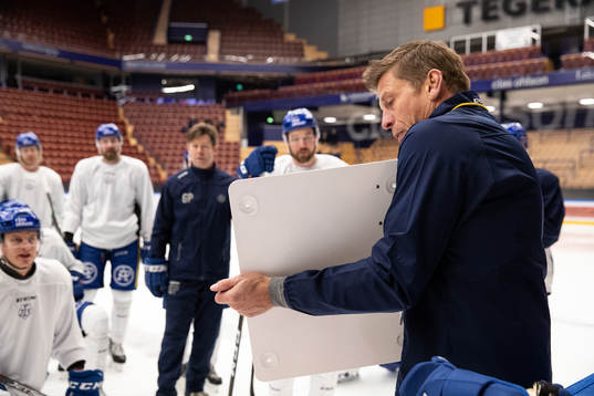 Leksands tränare Ulf Samuelsson