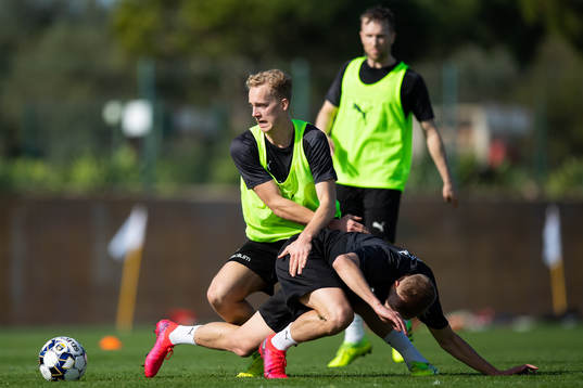 Häckens Gustav Berggren och Jasse Touminen