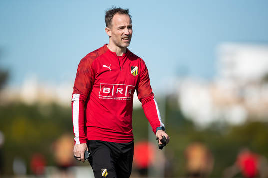 Häckens assisterande tränare Christian Lundström