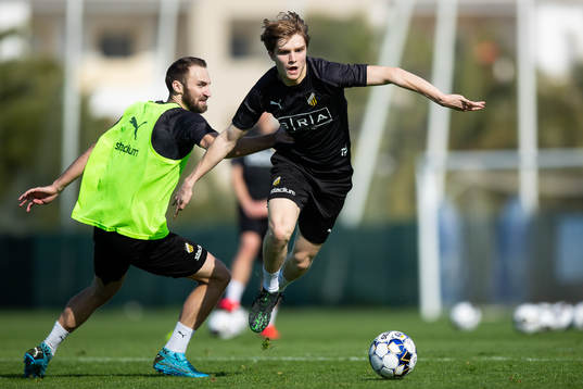 Häckens Oskar Sverrisson och Jakob Hedenquist