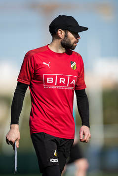 Häckens tränare Andreas Alm