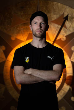 Häckens lagkapten Rasmus Lindgren