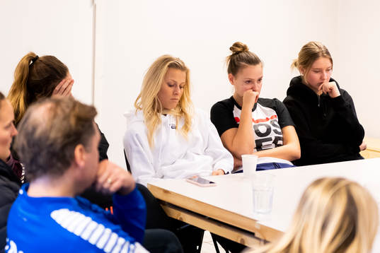 Limhamn Bunkeflos Sophie Sundqvist, Meriem Isa och Saga